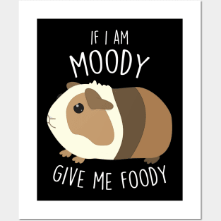 Guinea Pig Moody Foody Posters and Art
